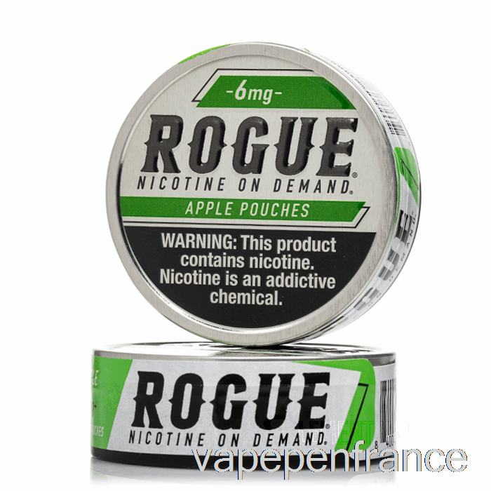 Sachets De Nicotine Voyous - Stylo Vape Pomme 6 Mg (paquet De 5)
